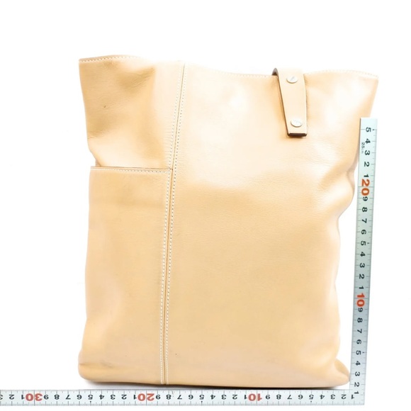 LOEWE Tote Bag Beige Leather - Picture 2 of 10